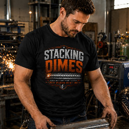 Stacking Dimes Svetsarskjorta Rolig Svetsning T-sh T Shirt