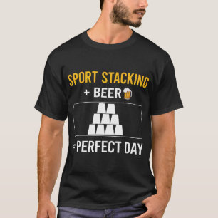 Stackningshastigheten i Kopp för att stapla Kopp p T Shirt