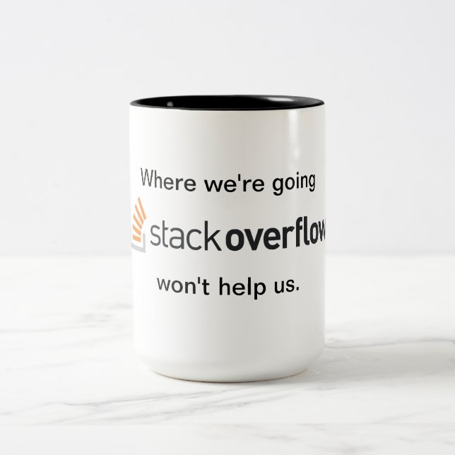 Stackoverflow mugg (Center)