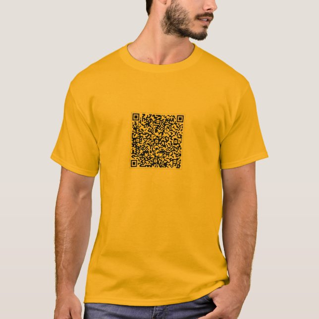 StackrullBarcode Tee Shirt (Framsida)