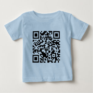 Stackrulle QR kodifierar Rickrolled Tee Shirt
