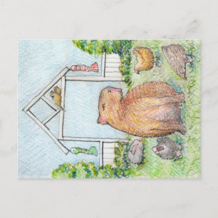 Stacy's Funny Farm Postcards Vykort