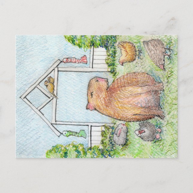 Stacy's Funny Farm Postcards Vykort (Framsida)