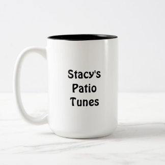 Stacy's Patio Tunes Coffee Mug Två-Tonad Mugg