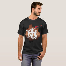 Stad 101 för fyra inslag t-shirt