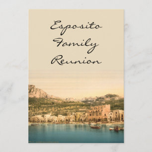 Stad av Capri, ö av Capri, Campania, italien Inbjudningar