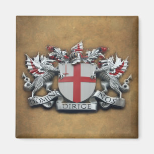 Stad av den London ärmar Magnet