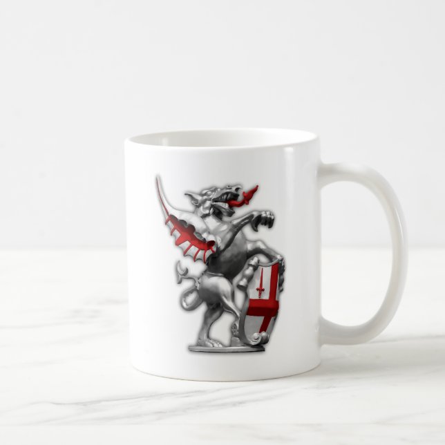 Stad av den London draken Kaffemugg (Höger)