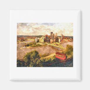 Stad av den Pittsburgh magneten Magnet