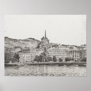 Stad av Geneva 2011 Poster