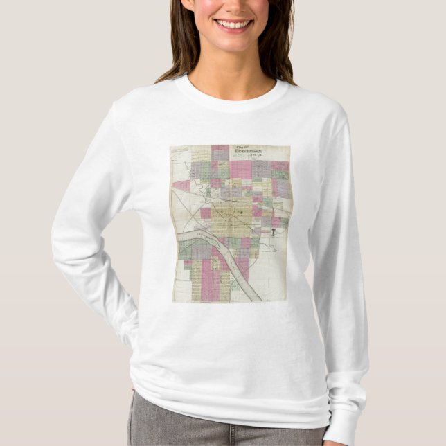 Stad av Hutchinson, Reno County, Kansas Tee (Framsida)