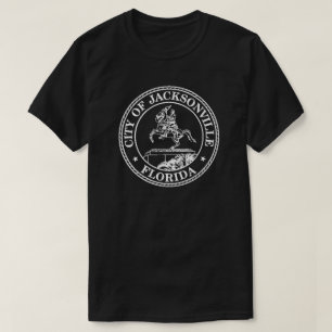 Stad av Jacksonville Florida T-shirt