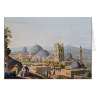 Stad av Jerusalem, 1812 Hälsningskort