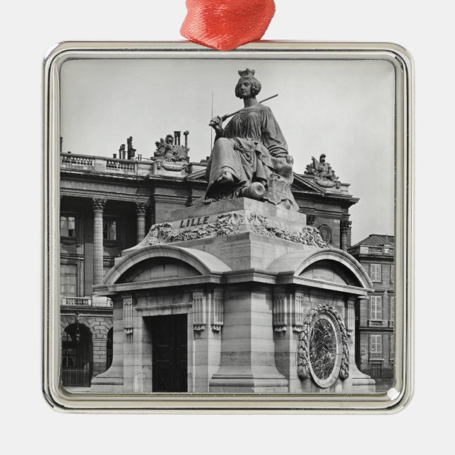 Stad av Lille, 1838 Julgransprydnad Metall (Framsidan)