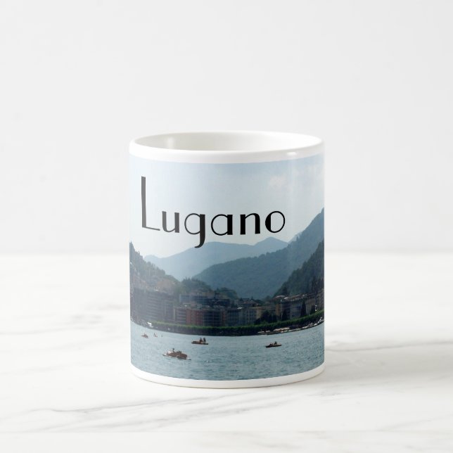 Stad av Lugano Kaffemugg (Center)