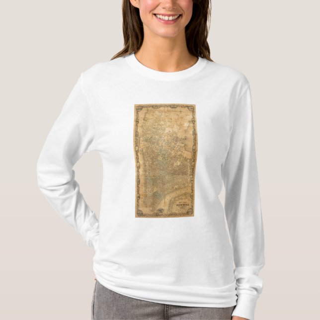 Stad av New York 2 T-shirt (Framsida)