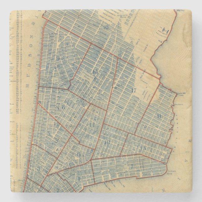 Stad av NewYork Stenunderlägg (Framsidan)