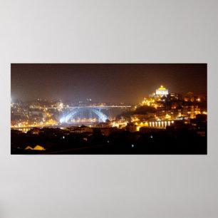 Stad av Porto Poster
