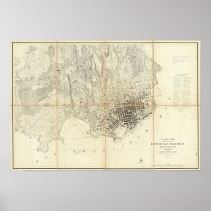 Stad av San Francisco och dess Vicinity, Poster