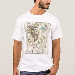 Stad av Seattle och omnejd T-shirt