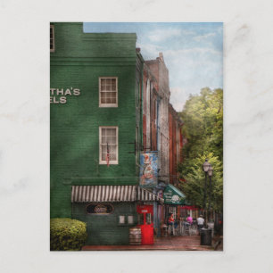 Stad - Baltimore, MD - Fells Point, MD - Bertha's Vykort