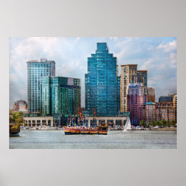 Stad - Baltimore MD - Harbor east Poster