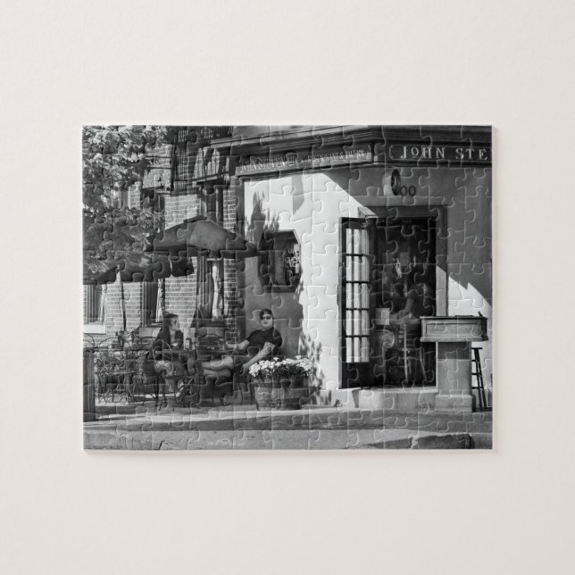 Stad - Baltimore, MD - Tar en kall dryck Pussel (Horisontell)
