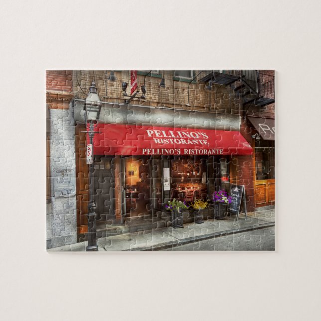 Stad - Boston, MA - Pellino's Ristorante Pussel (Horisontell)