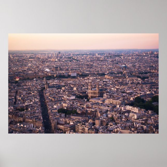 STAD BYGGNAD:S AERIALA SYN UNDER DAGEN POSTER (Framsidan)