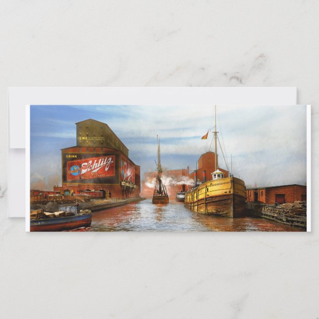Stad - Chicago IL- Dryck Schlitz (Framsida)
