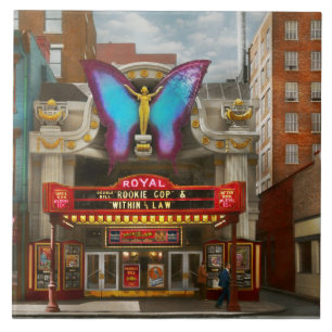 Stad - Cincinnati, OH - The Royal Theater 1939 Kakelplatta