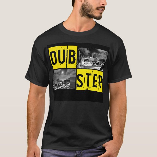 Stad Dubstep Tee Shirt (Framsida)