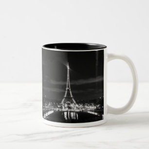 Stad för Paris frankrikeEIFFEL TORN av Två-Tonad Mugg