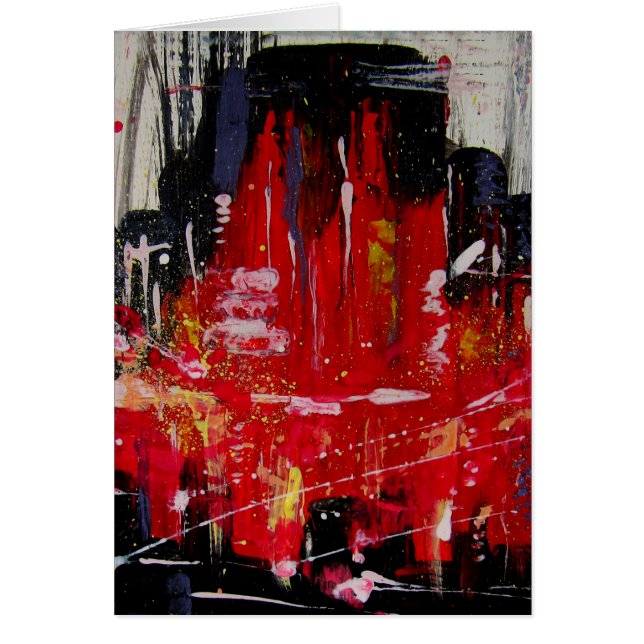 stad hälsningskort (Framsidan)