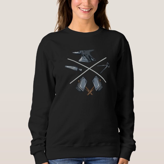 Städ Hobby Legend Smide Professionell Smideskonst T Shirt (Framsida)