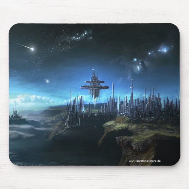 Stad i molnen - Mousepad Musmatta (Framsidan)