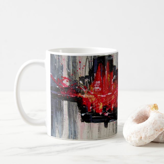 stad kaffemugg (Med munk)