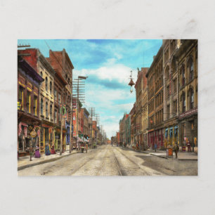 Stad - Knoxville TN - glad gata 1903 Vykort