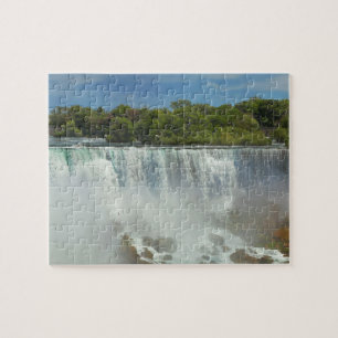 Stad - Niagara NY - De amerikanska fallen vid Niag Pussel