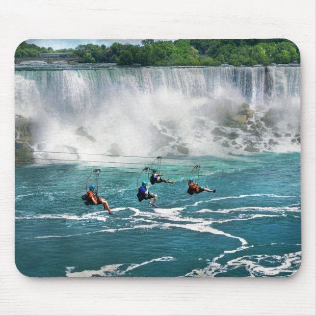 Stad - Niagara NY - Flyger över Niagara Musmatta (Framsidan)