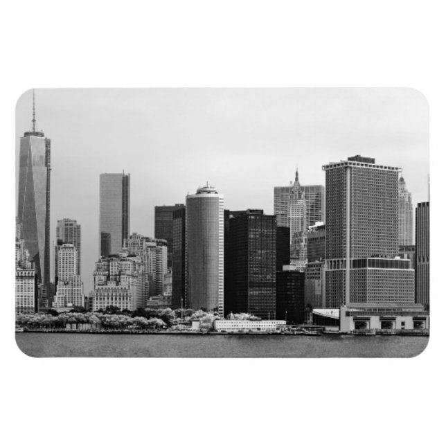 Stad - NY - Finansdistriktet - SV Magnet (Horisontell)