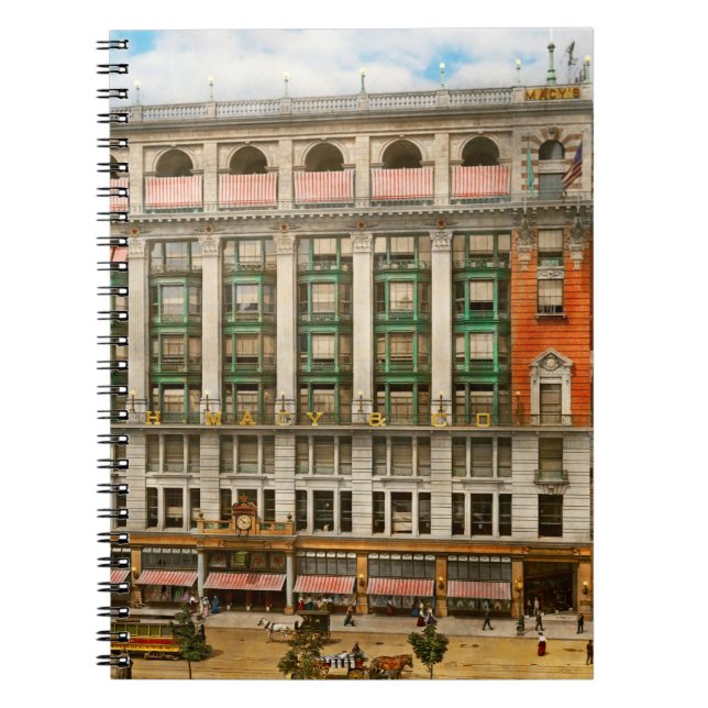 Stad - NY - Modemeddelande 1905 Anteckningsbok (Framsidan)