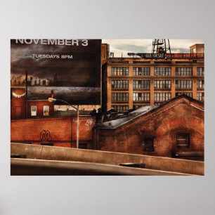Stad - NY - NY-historia Poster