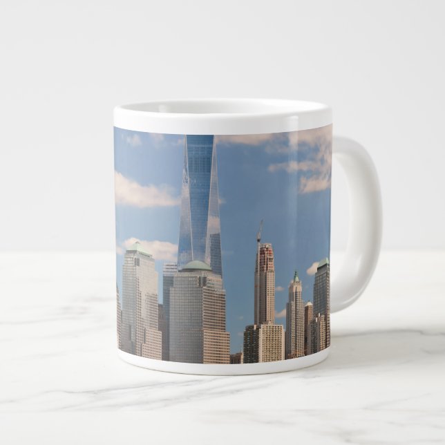 Stad - NY - Stadens färger Jumbo Mugg (Framsida höger)