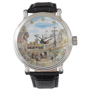 Stad - NY - The Great Steeplechase 1903 Armbandsur