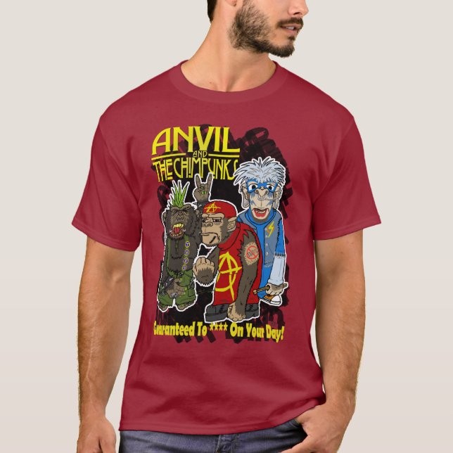 Städ och Chimpunksen Tee Shirt (Framsida)