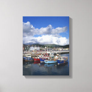 Stad och hamn, Dingle, County Kerry, Canvastryck