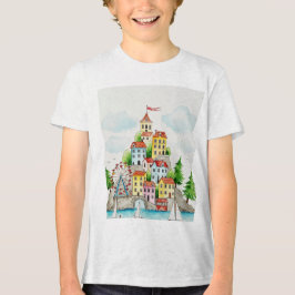  Stad på en ö T Shirt