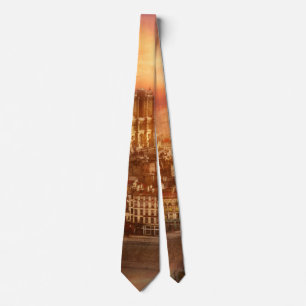 Stad - Paris frankrike - Notre Dame domkyrka 1865 Slips