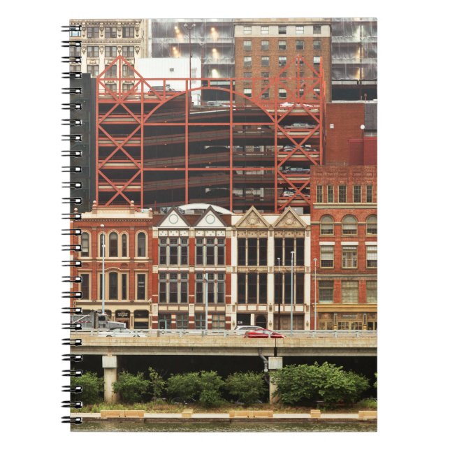 Stad - Pittsburg Pa - Fort Pitt Blvd Anteckningsbok (Framsidan)